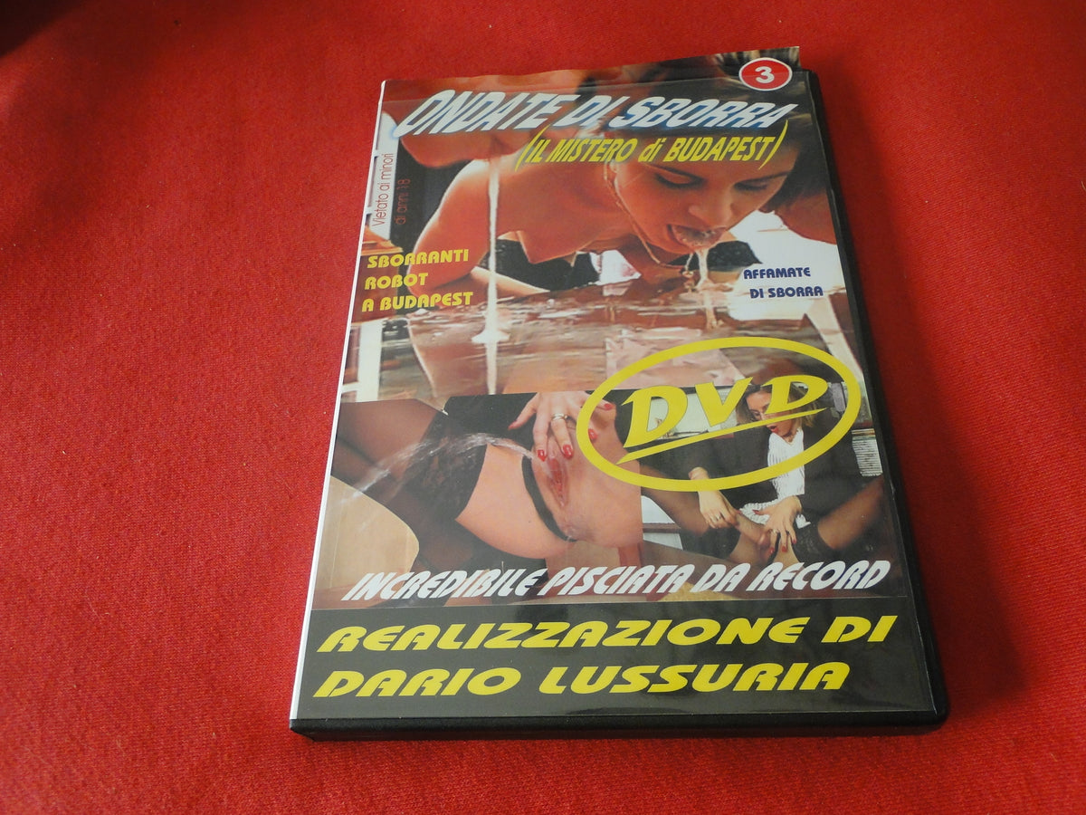 Vintage Adult Erotic Sexy Porn XXX DVD Movie Ondate Di Sborra Foreign –  Ephemera Galore