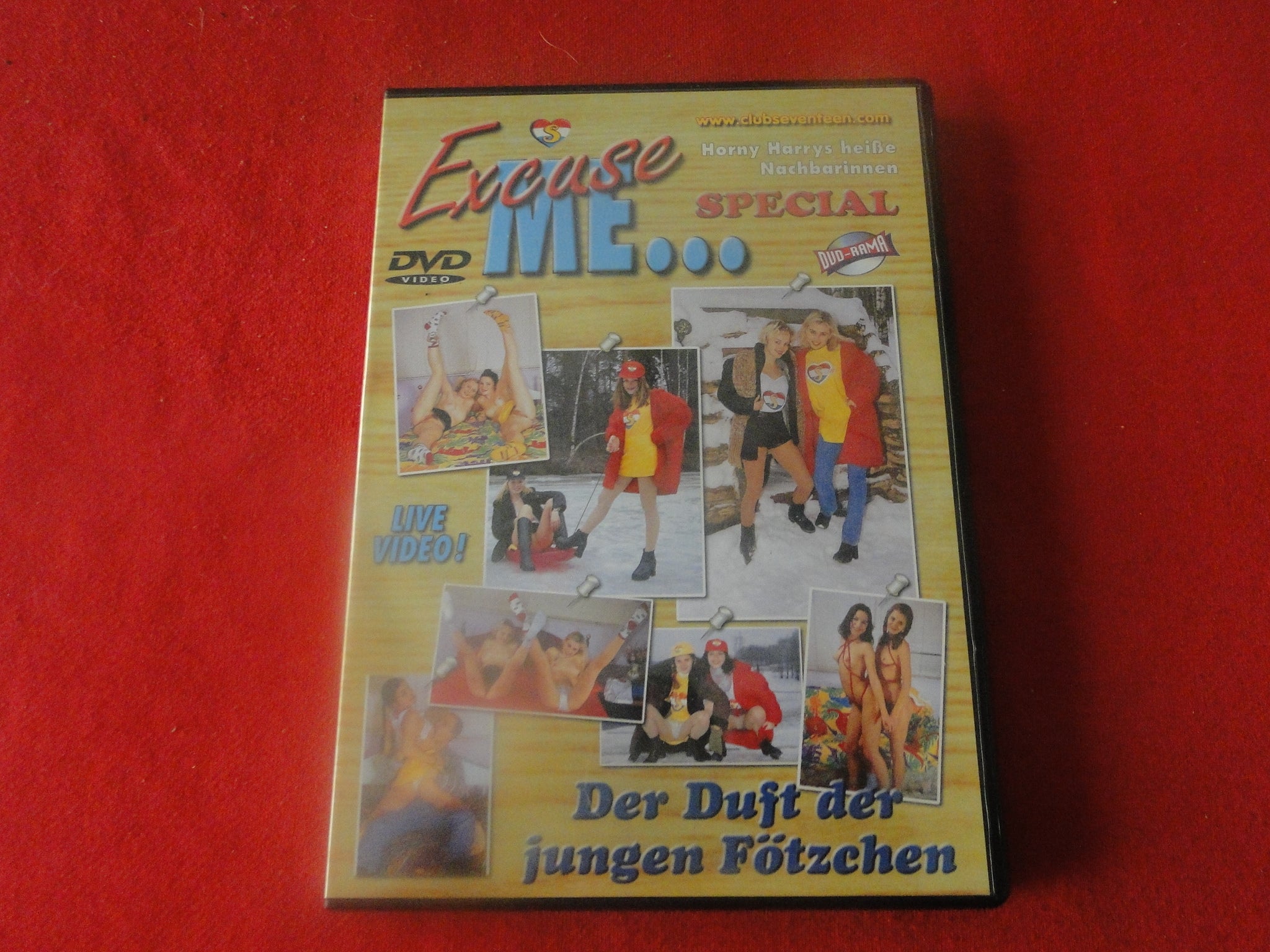 Vintage Adult Porn XXX DVD Erotic Movie Excuse Me Horny Harry German K –  Ephemera Galore