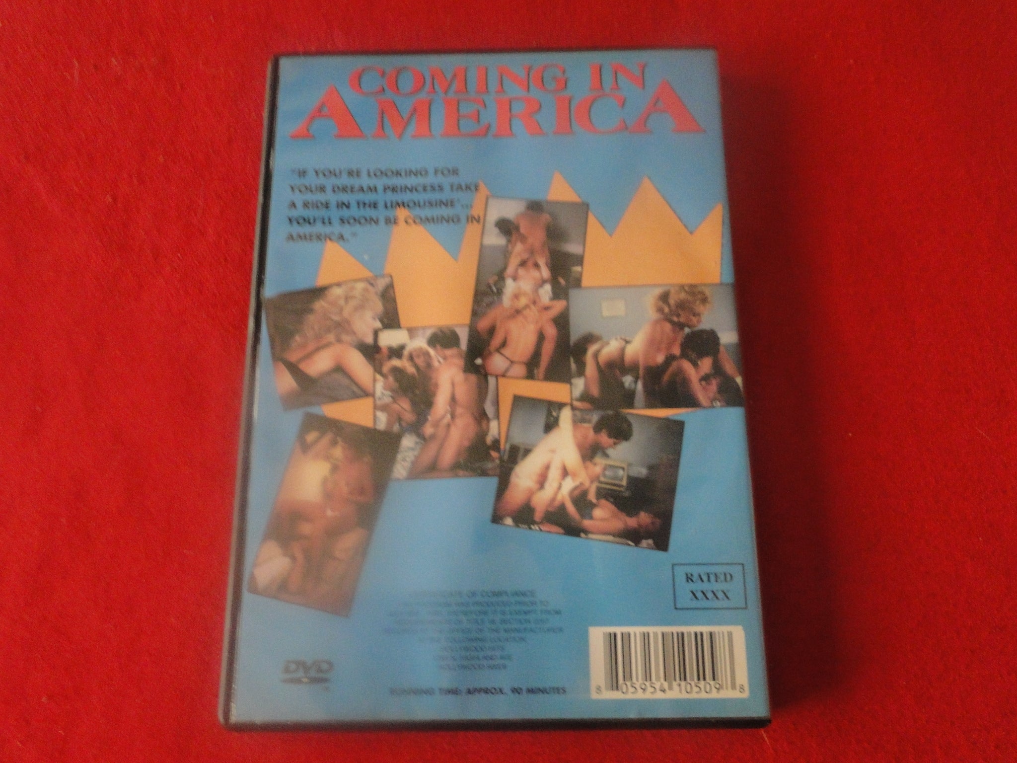 Vintage Adult Porn XXX DVD Erotic Movie Coming In America Nina Hartley –  Ephemera Galore