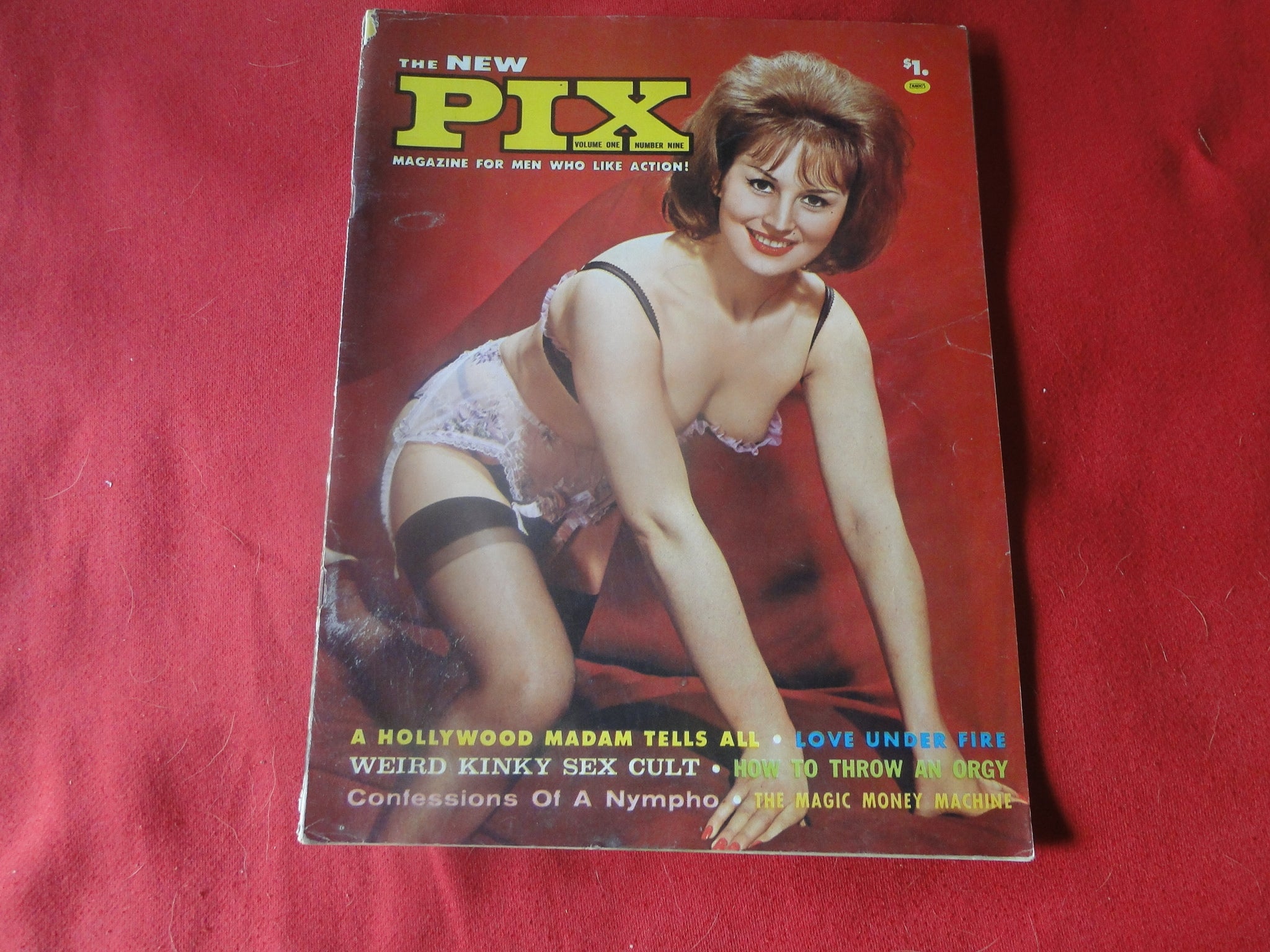 Vintage Nude Erotic Sexy Adult Magazine The New Pix 1965 JB1 – Ephemera  Galore