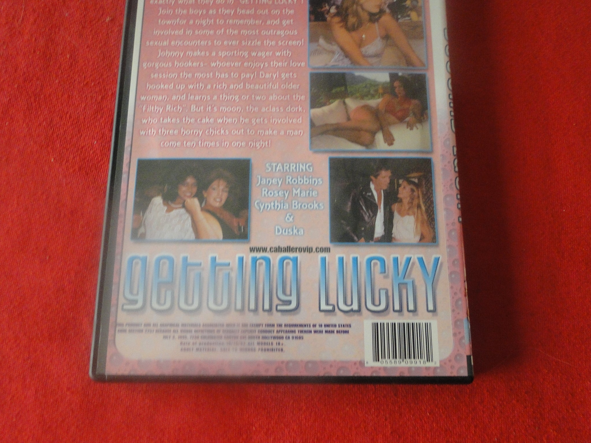 Vintage Adult Porn XXX DVD Erotic Movie Caballero Getting Lucky Janey –  Ephemera Galore