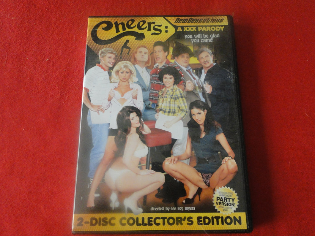 Cheers Porn - Vintage Adult Porn XXX DVD Erotic Movie Cheers XXX Parody 2 Discs X19 â€“  Ephemera Galore