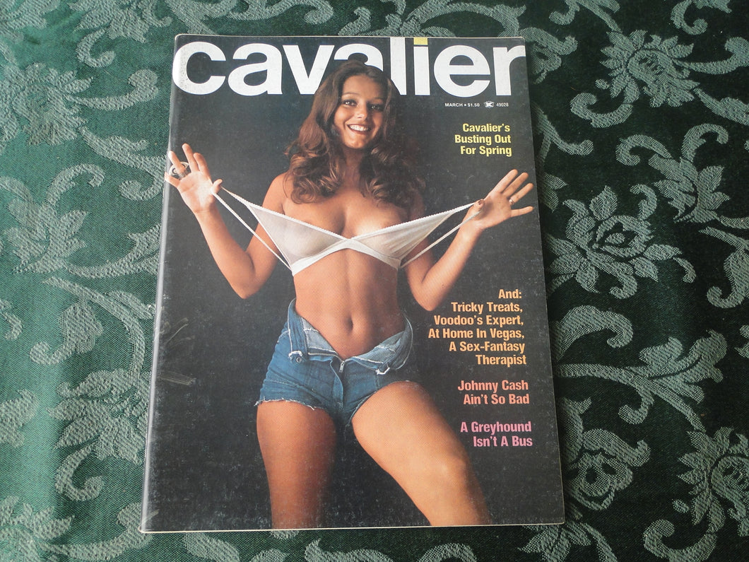 Vintage Nude Erotic Sexy Adult Magazine Cavalier March 1976 JB17 – Ephemera  Galore