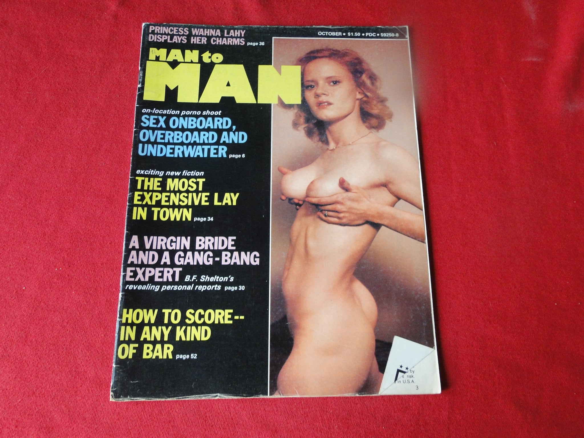 Vintage Nude Erotic Sexy Adult Magazine Man to Man October 1976 P13 –  Ephemera Galore