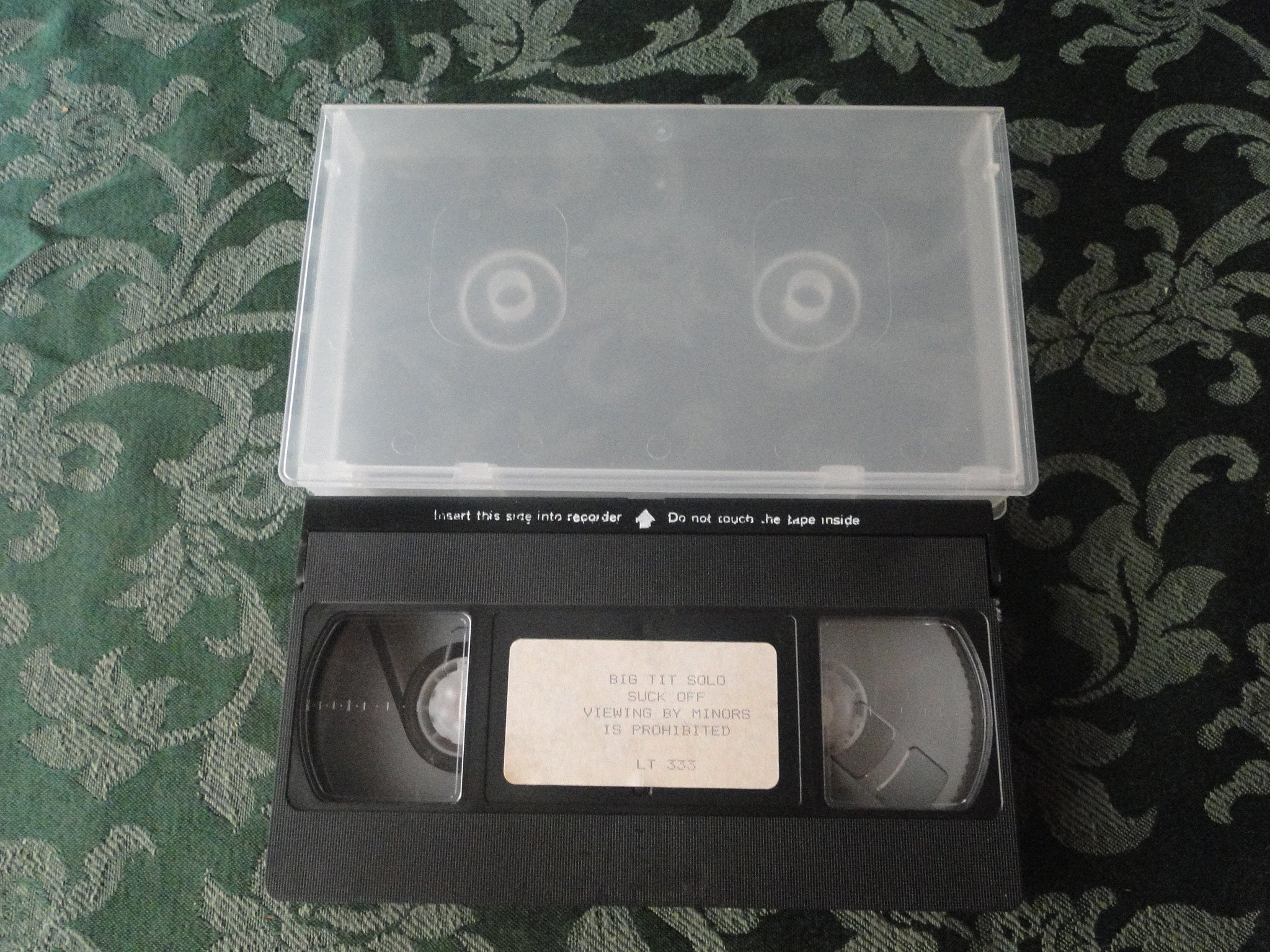 Vintage Adult XXX VHS Porn Tape X-Rated Big Tit Solo Suck Off X3 – Ephemera  Galore