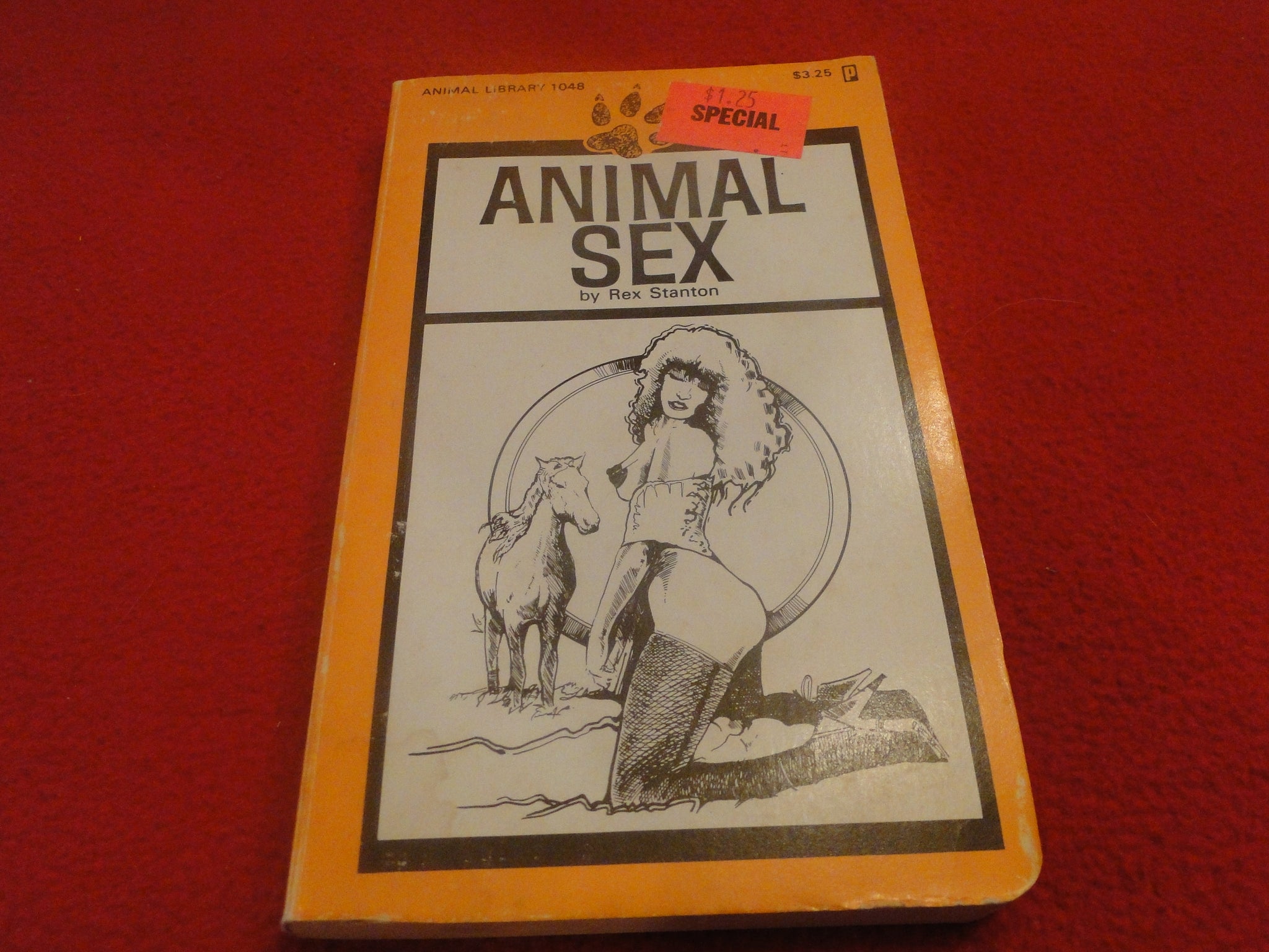 Vintage Erotic Adult Paperback Book/Novel Animal Sex G4 – Ephemera Galore