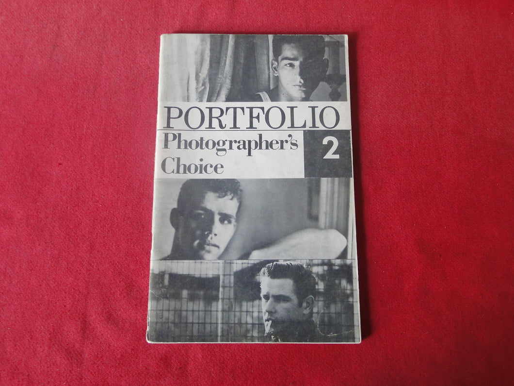 Vintage Adult Erotic Sexy Magazine Gay Interest Portfolio Photographer's Choice 2 SMALL JB7