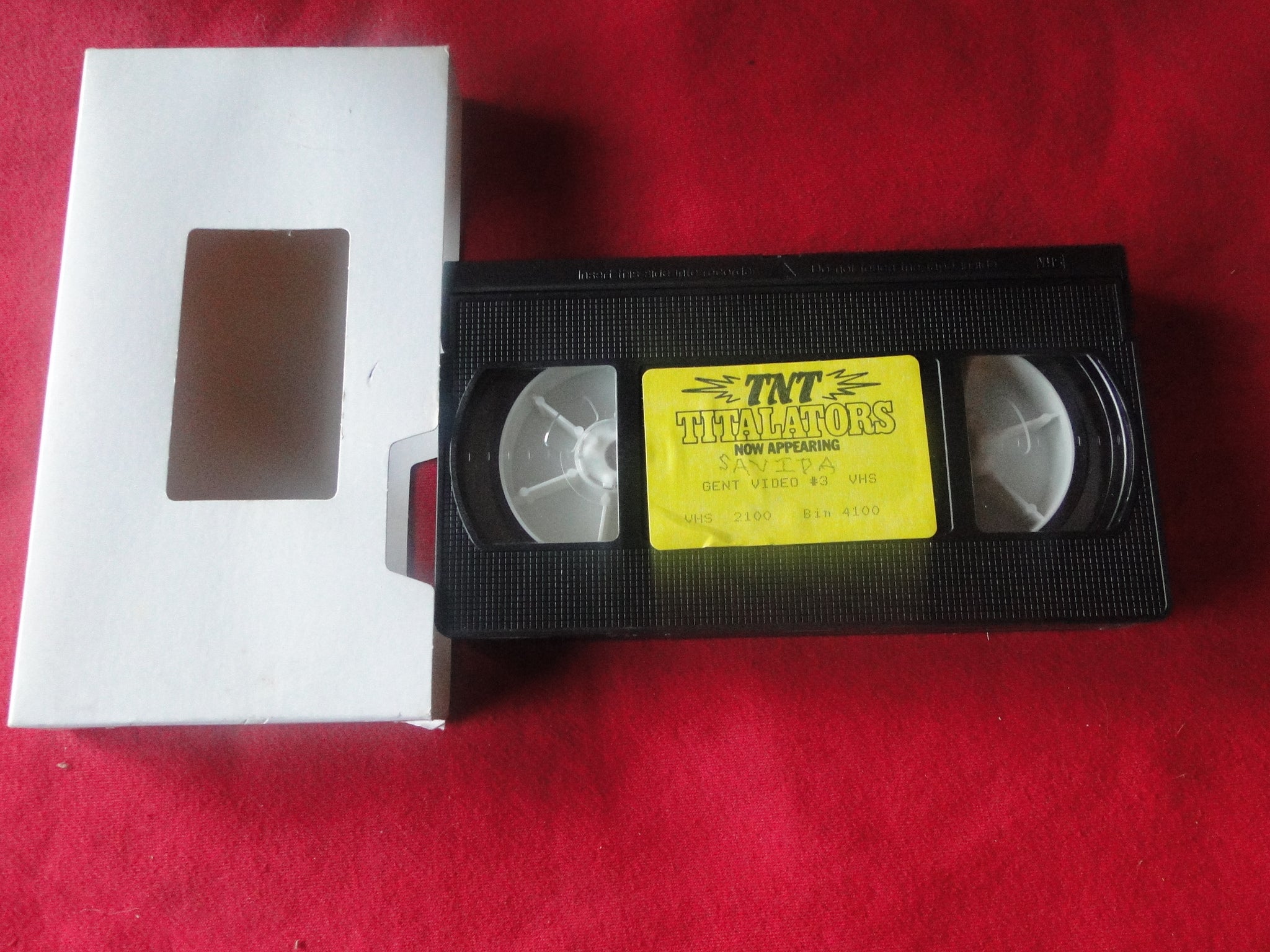 Vintage Adult XXX VHS Porn Tape Big Tits TNT Titalators Gent Video #3 –  Ephemera Galore