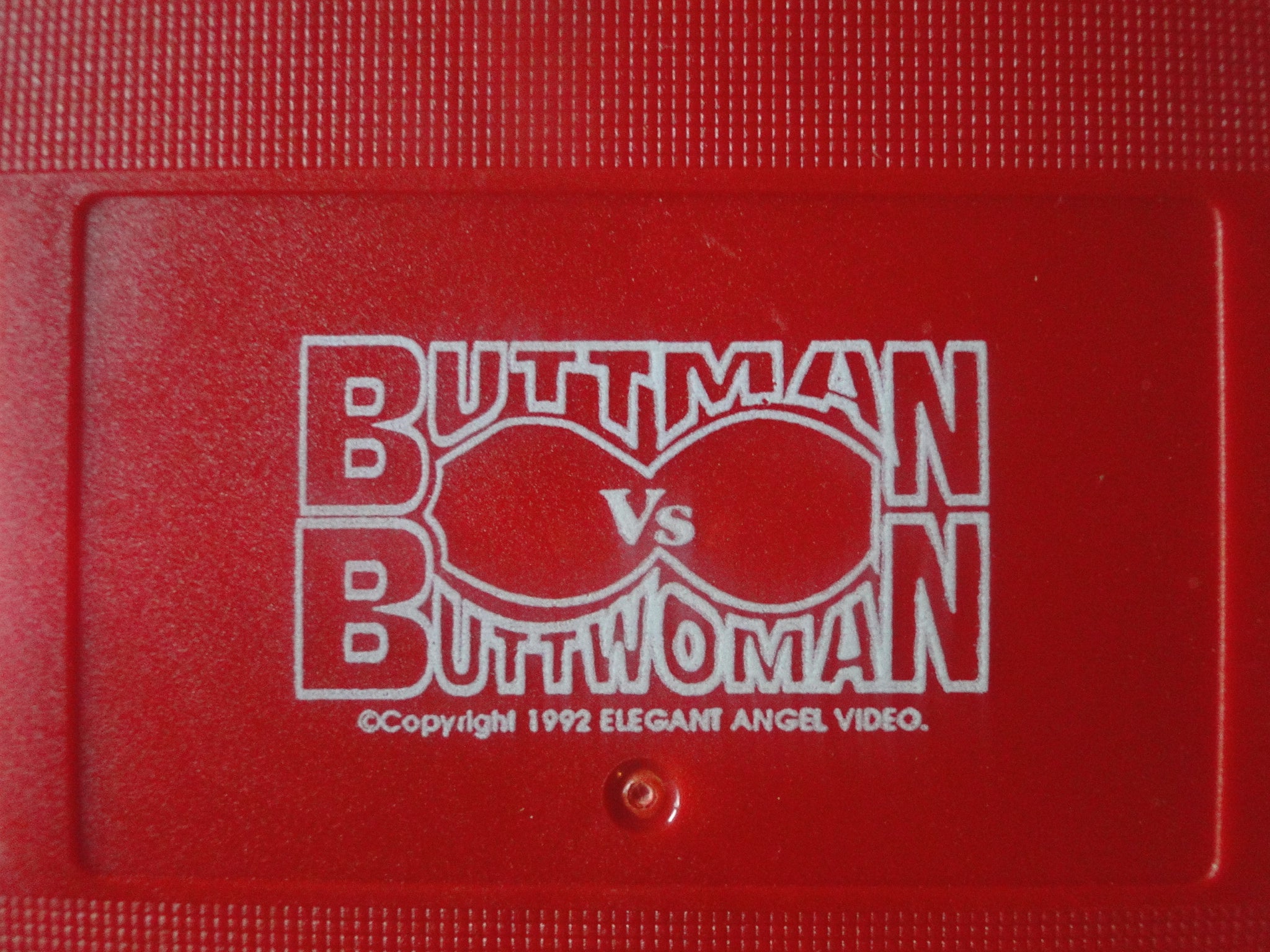 Vintage Adult XXX VHS Porn Tape Buttman Vs. Buttwoman P92 – Ephemera Galore