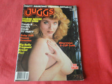 Load image into Gallery viewer, Vintage Nude Erotic Sexy Adult Magazine Juggs October 1981 Candy Samples Uschi Digard   P70
