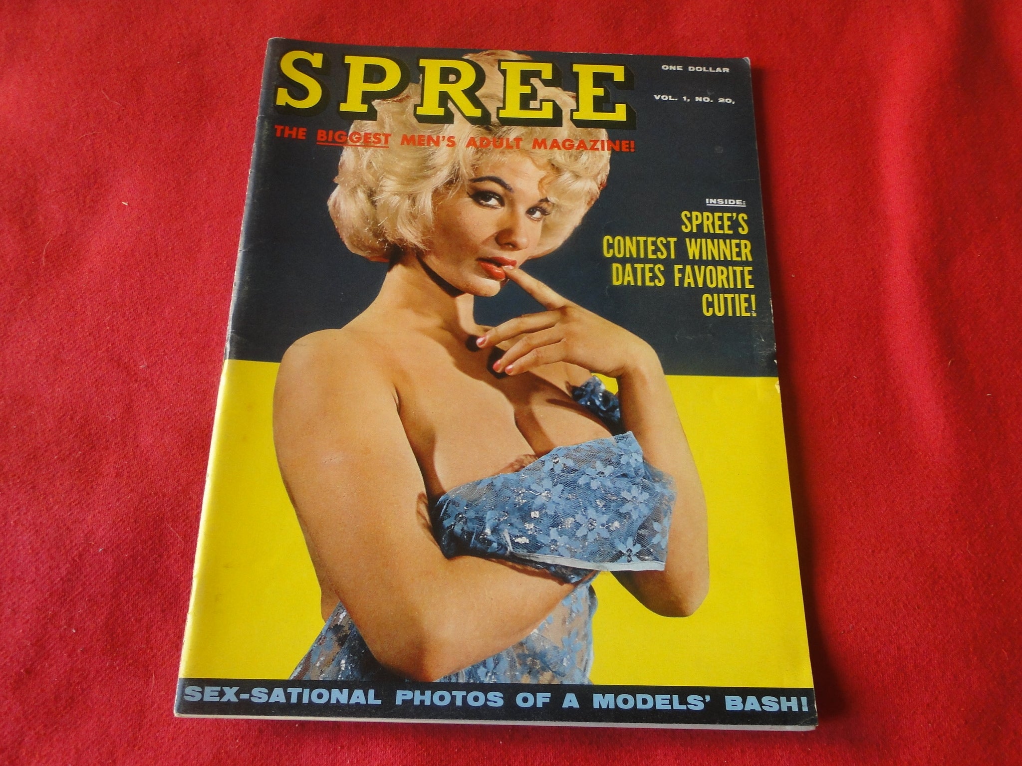 Vintage Nude Erotic Sexy Adult Magazine Spree 1960 JB3a – Ephemera Galore