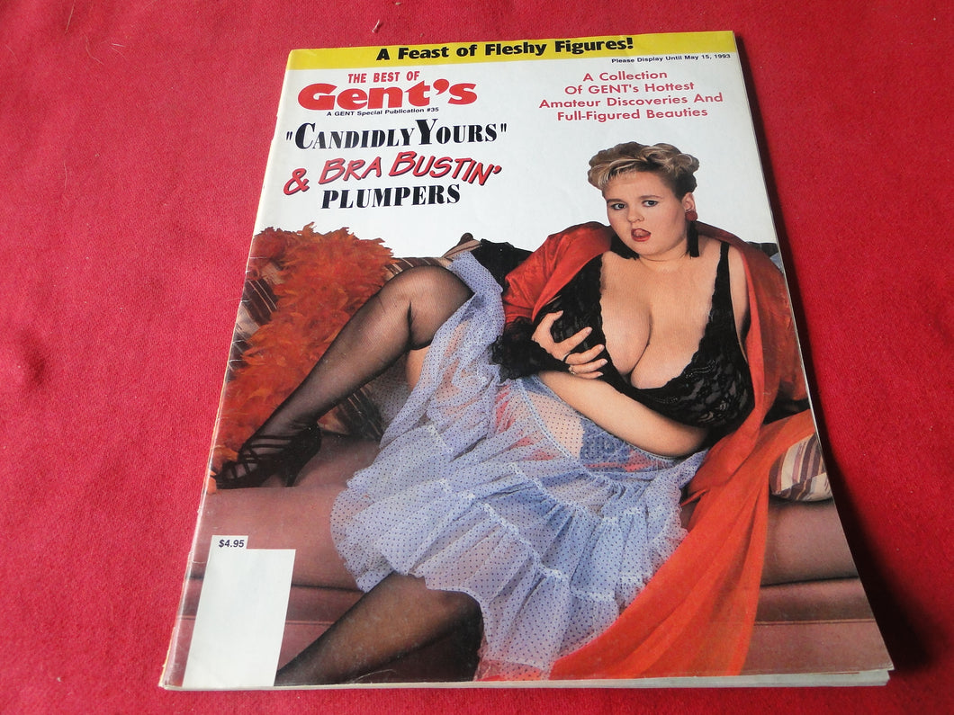 Vintage Nude Erotic Sexy Adult Magazine The Best of Gent 1993          G20