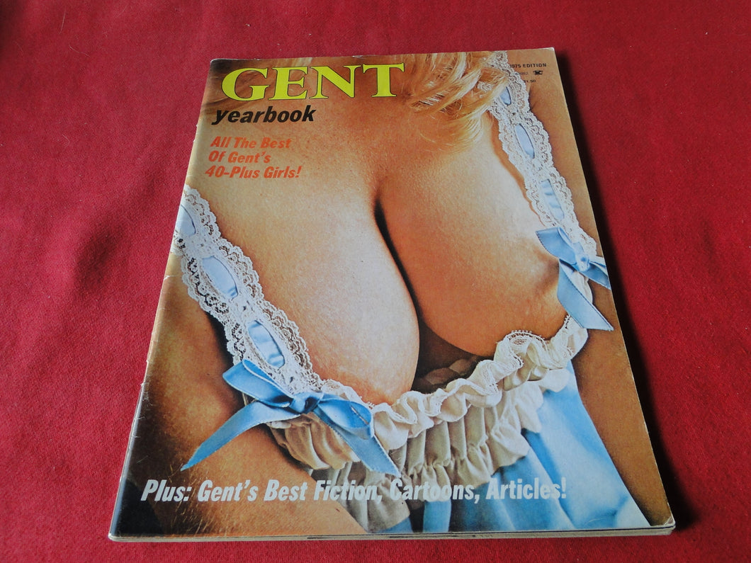 Vintage Nude Erotic Sexy Adult Magazine Gent Yearbook 1975         G20