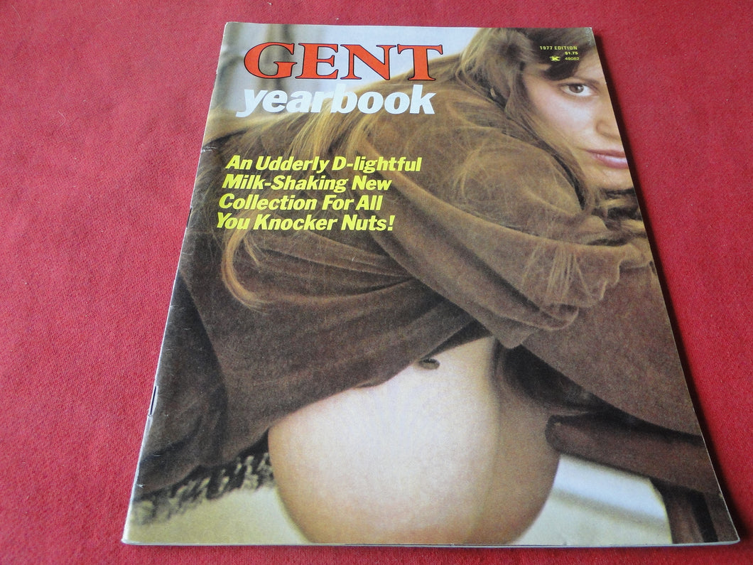 Vintage Nude Erotic Sexy Adult Magazine Gent Yearbook 1977         G20