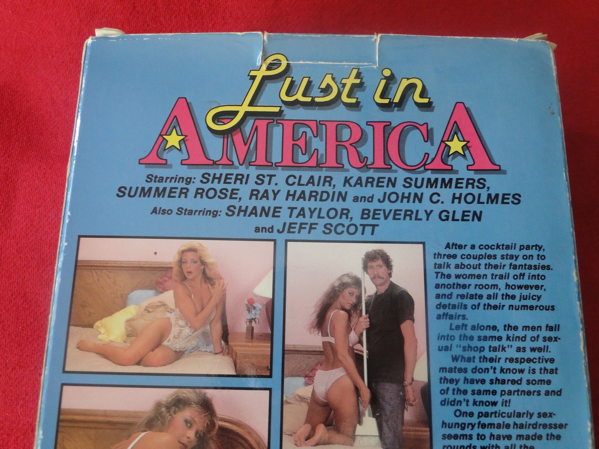 Beverly Glen Retro Porn Magazines - Vintage Adult XXX VHS Porn Tape X-Rated Lust In America Sheri St. Clai â€“  Ephemera Galore