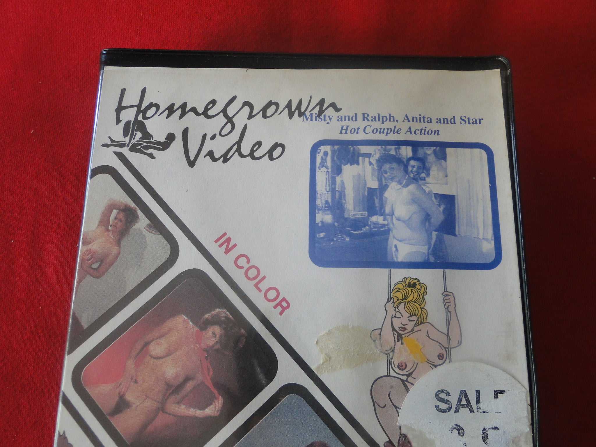 Vintage Adult XXX VHS Porn Tape X-Rated Homegrown Video XXX Amateur X4 –  Ephemera Galore