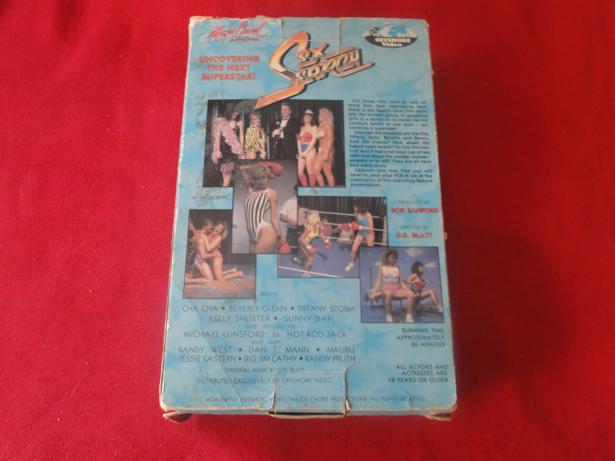 Vintage Adult XXX VHS Porn Tape X-Rated Sex Search Tiffany Storm X4 –  Ephemera Galore