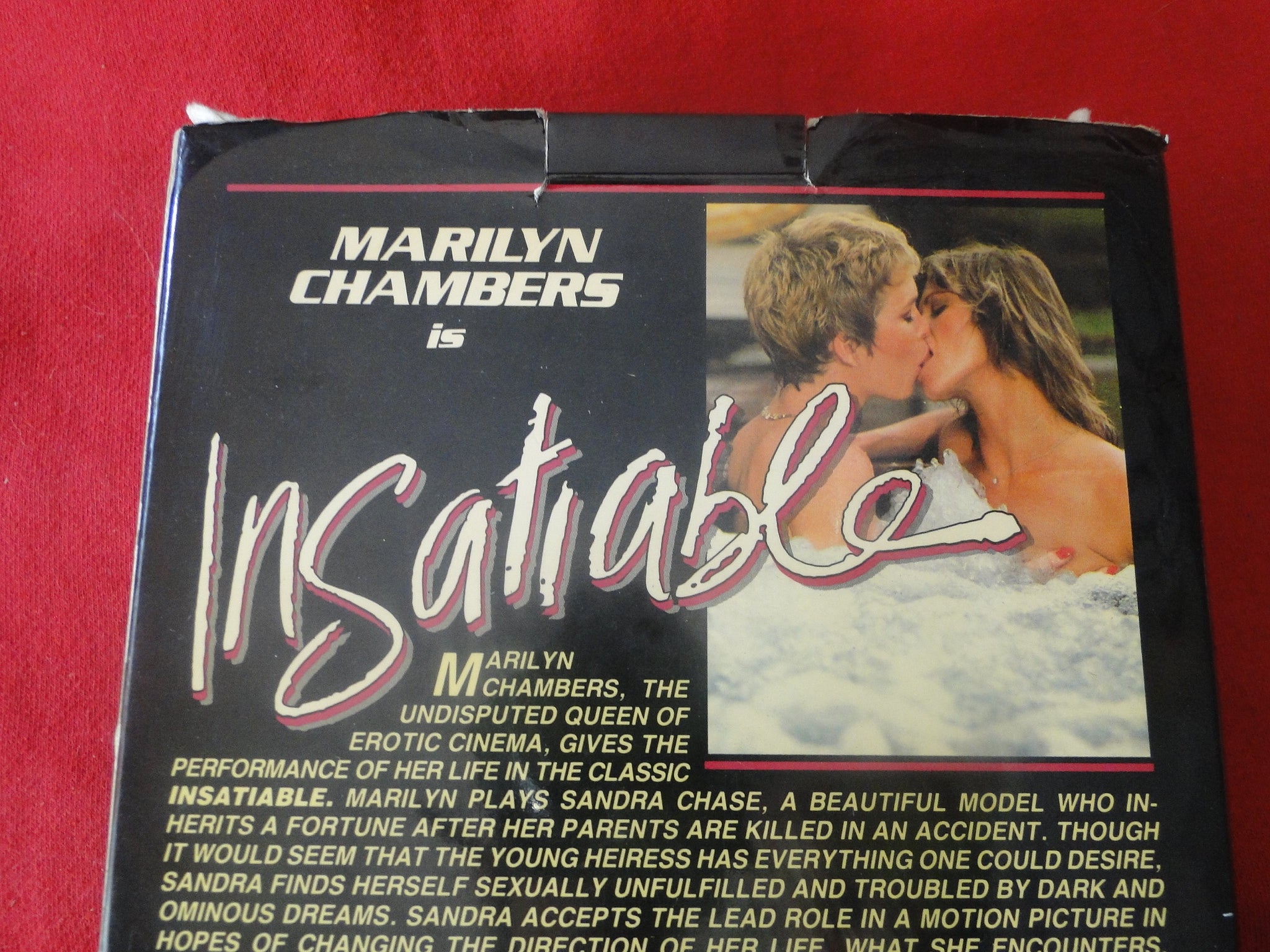 Vintage Adult XXX VHS Porn Tape X-Rated Insatiable Marilyn Chambers X4 –  Ephemera Galore