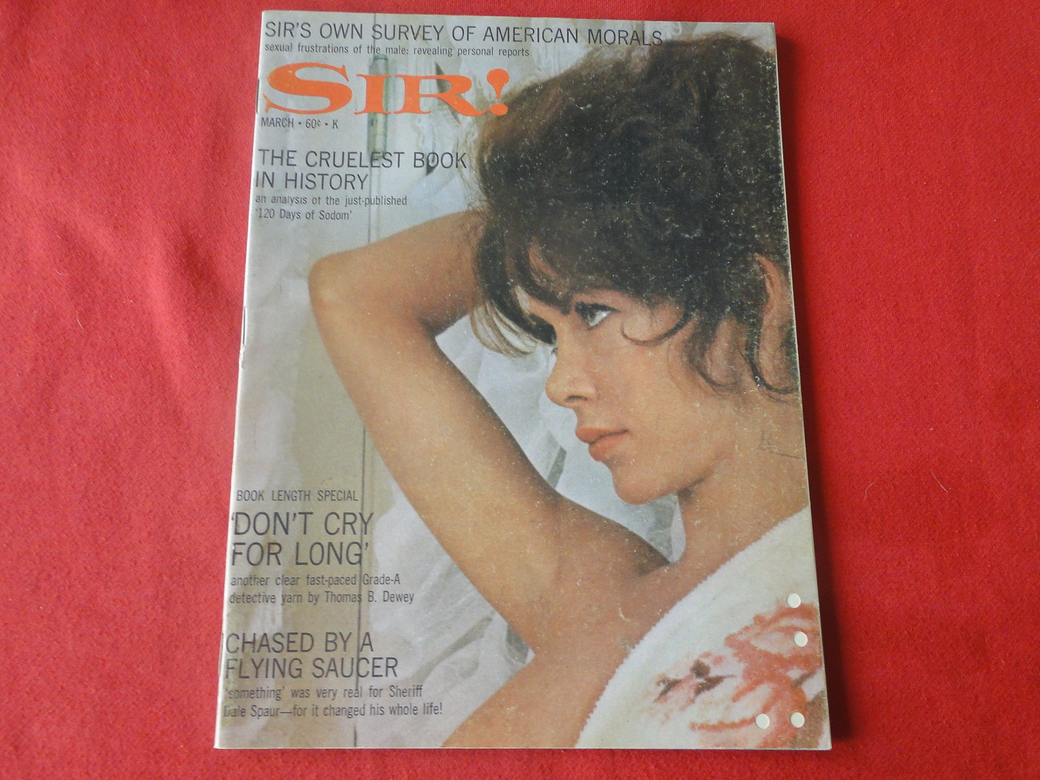 Vintage Nude Erotic Sexy Adult Magazine Sir March 1967 JB4 – Ephemera Galore