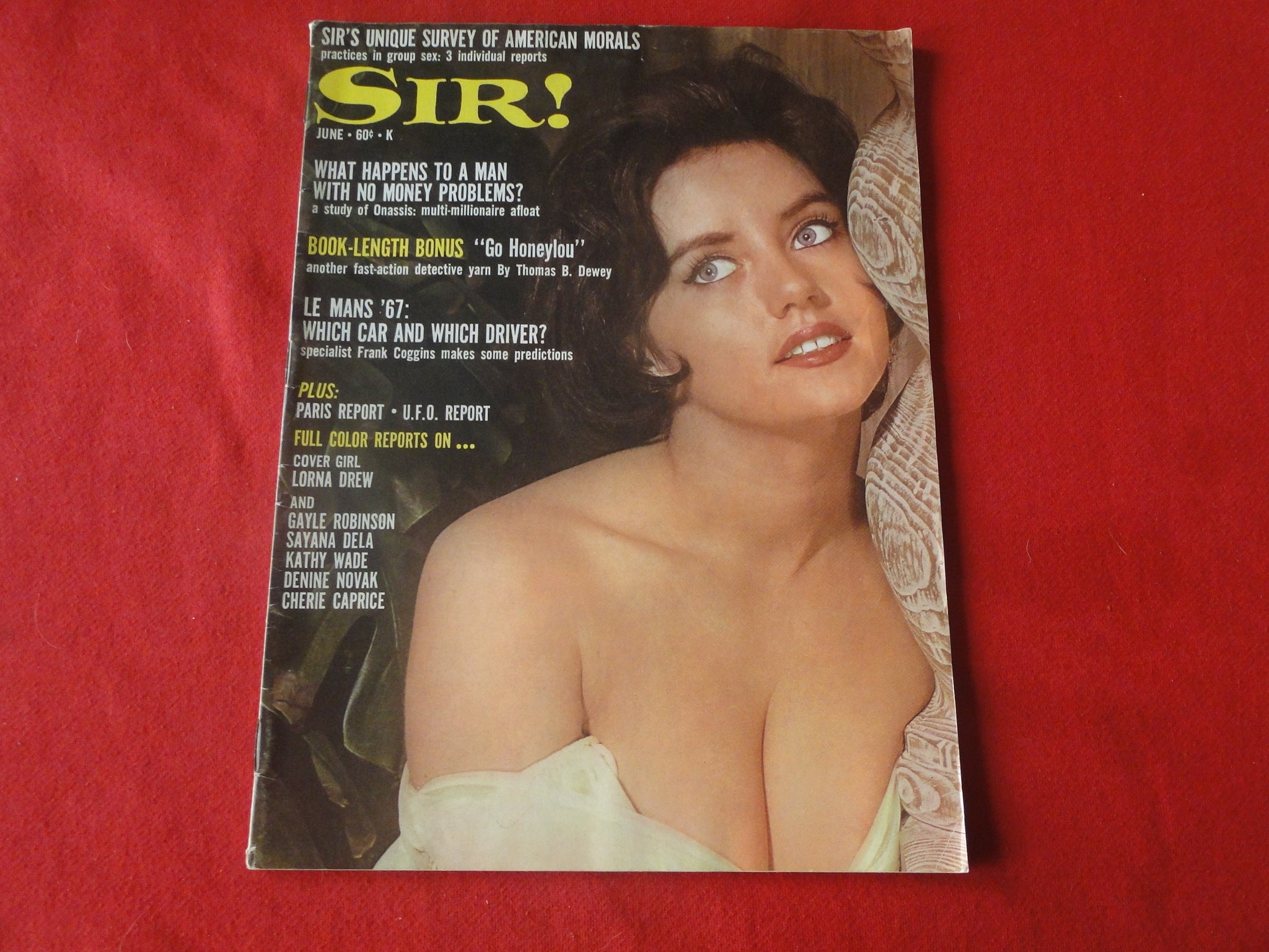 Vintage Nude Erotic Sexy Adult Magazine Sir June 1967 JB4 – Ephemera Galore