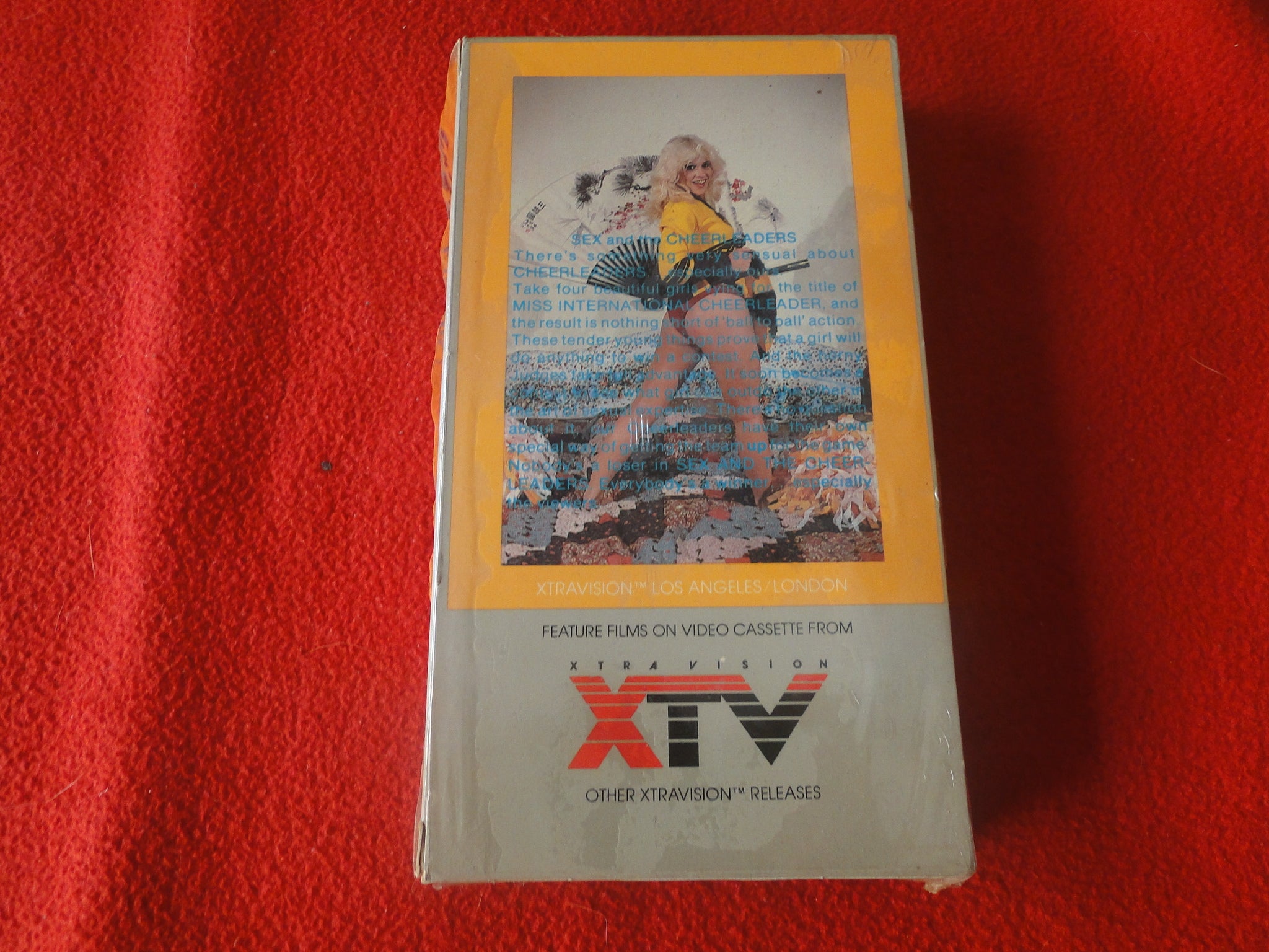 Vintage Adult XXX VHS Porn Tape Movie Sex and the Cheerleaders Desiree –  Ephemera Galore