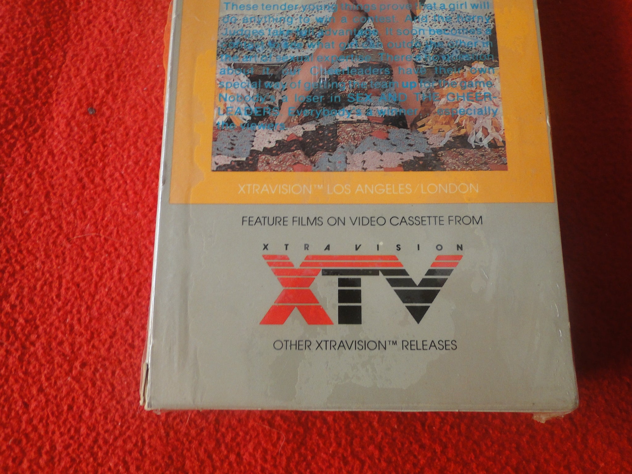 Vintage Adult XXX VHS Porn Tape Movie Sex and the Cheerleaders Desiree –  Ephemera Galore