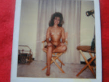 Load image into Gallery viewer, Vintage 1980s Nude Erotic Sexy Polaroid Nude Woman Photo Hispanic Honey Hairy Bush BBd
