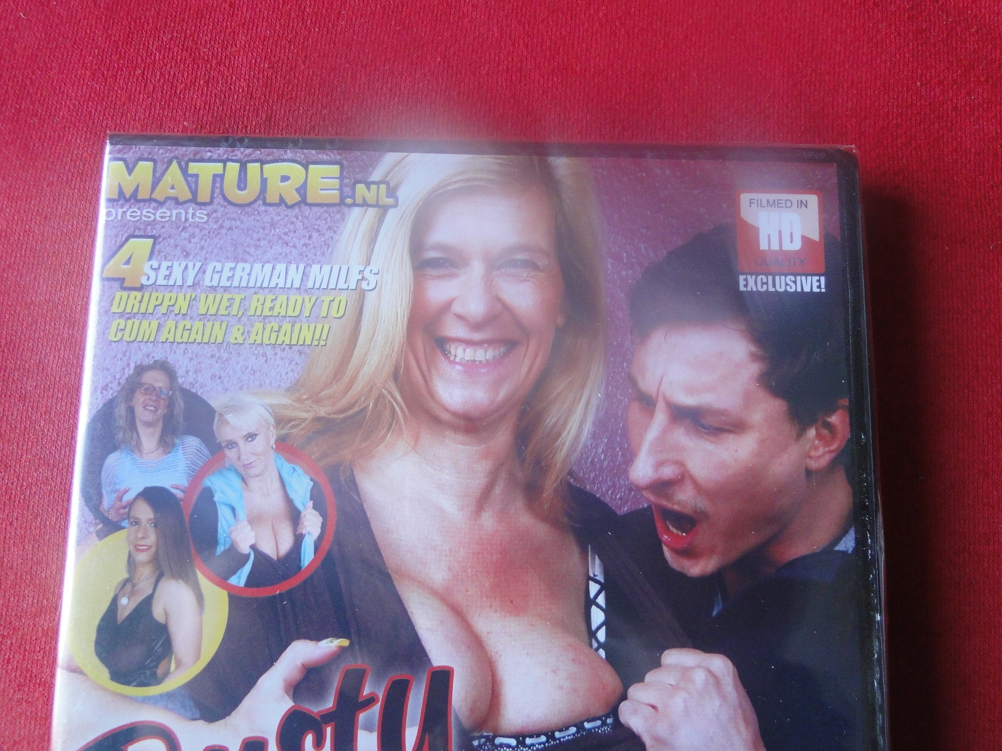 Vintage Adult Erotic Sexy Porn XXX DVD Movie SEALED Busty German MILF –  Ephemera Galore