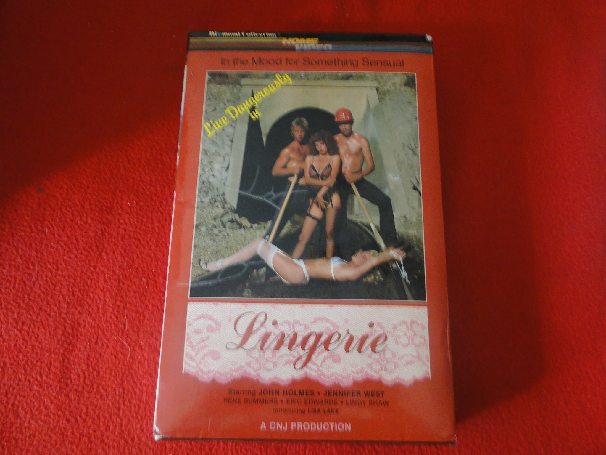 Vintage Adult XXX VHS Porn Tape Movie Lingerie John Holmes Rene Summer –  Ephemera Galore