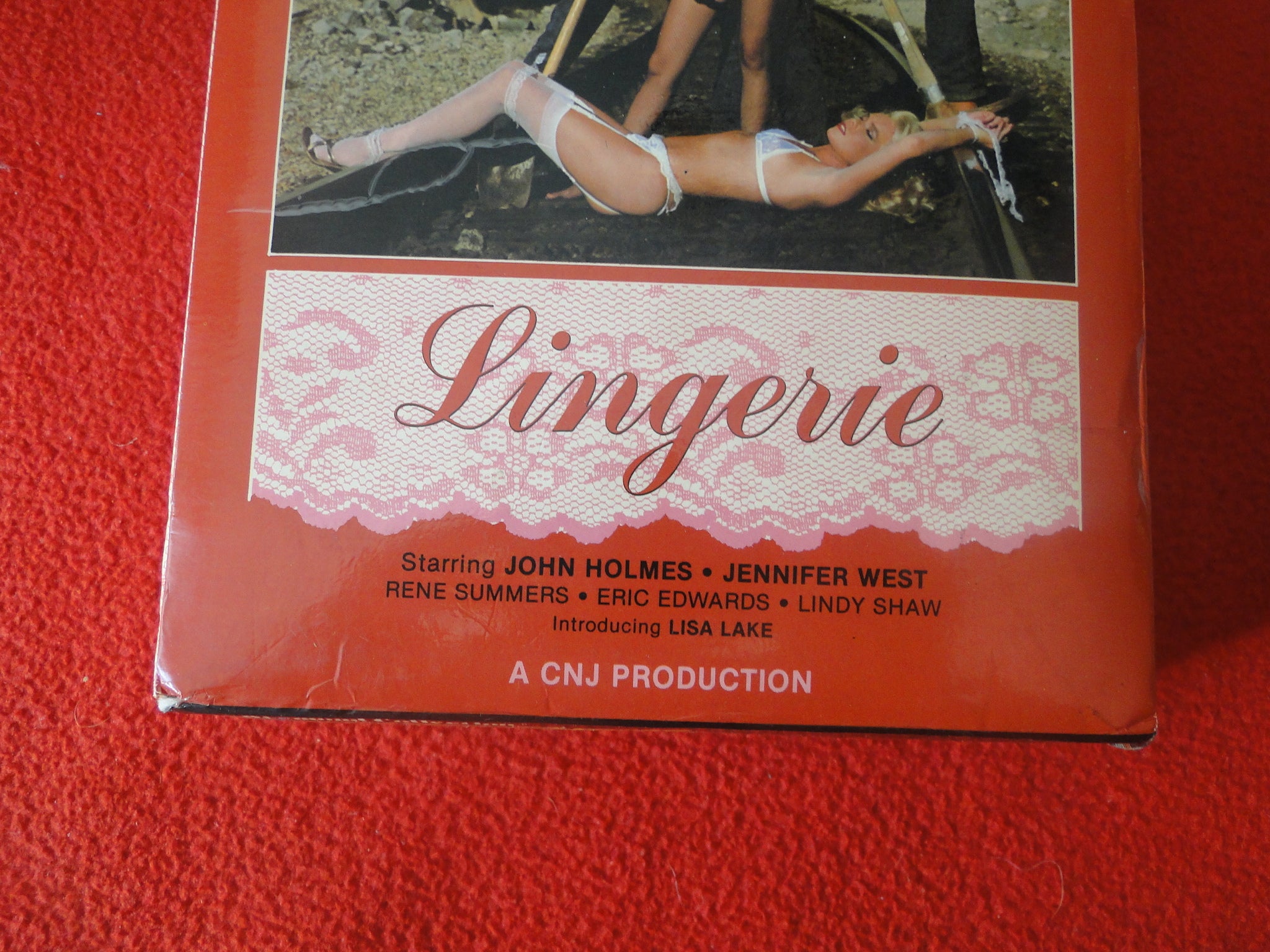 Vintage Adult XXX VHS Porn Tape Movie Lingerie John Holmes Rene Summer –  Ephemera Galore