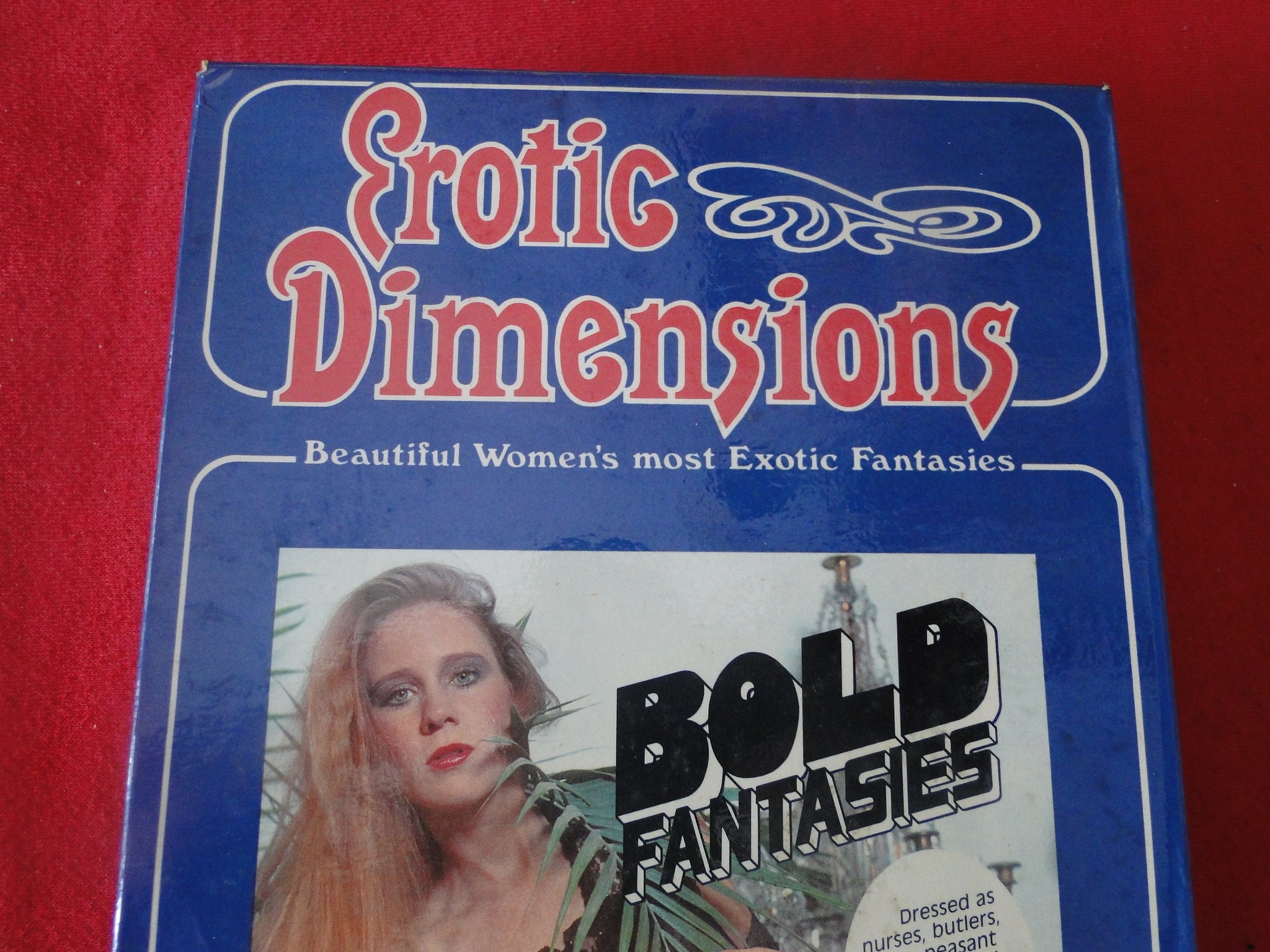 Vintage Adult XXX VHS Porn Tape X-Rated Movie Erotic Dimensions Bold F –  Ephemera Galore