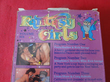 Load image into Gallery viewer, Vintage Adult XXX VHS Porn Tape X-Rated Movie Fantasy Girls Paula Harlow    X5
