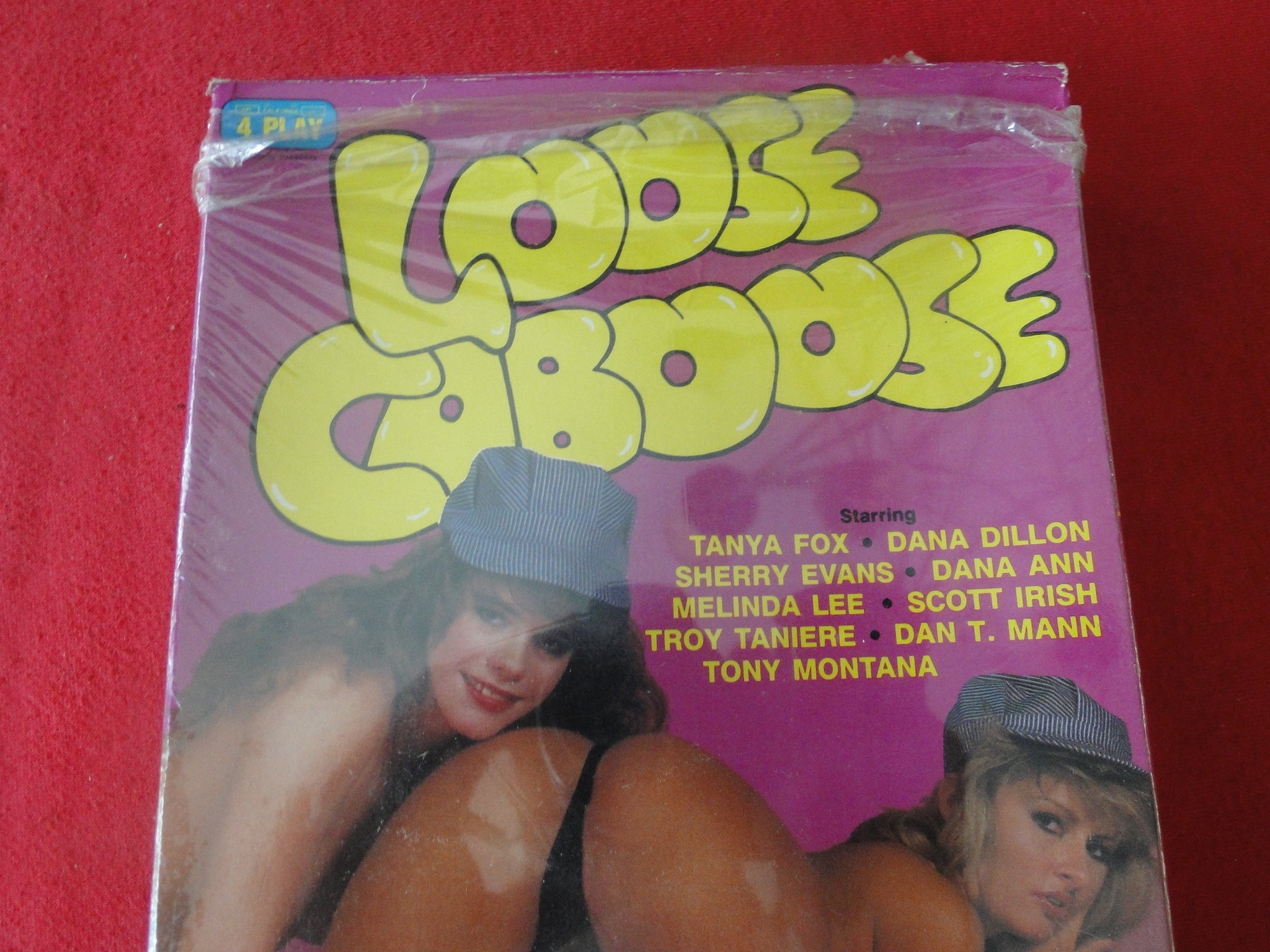 Vintage Adult XXX VHS Porn Tape X-Rated Movie Loose Caboose Tanya Fox –  Ephemera Galore