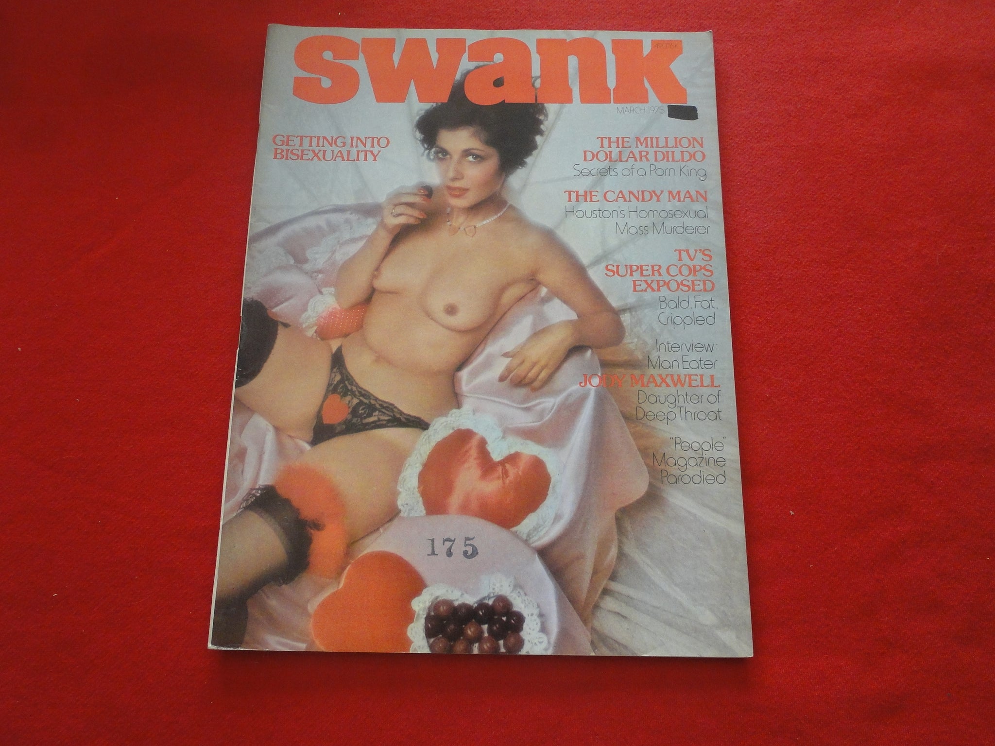 Vintage Nude Erotic Sexy Adult Magazine Swank March 1975 JB6