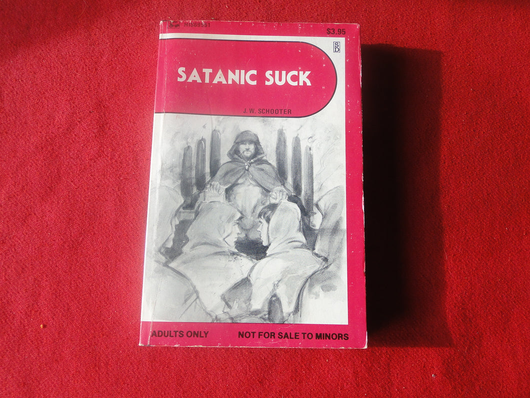 Vintage Adult Paperback Novel/Book Gay Interest Satanic Suck          PB1