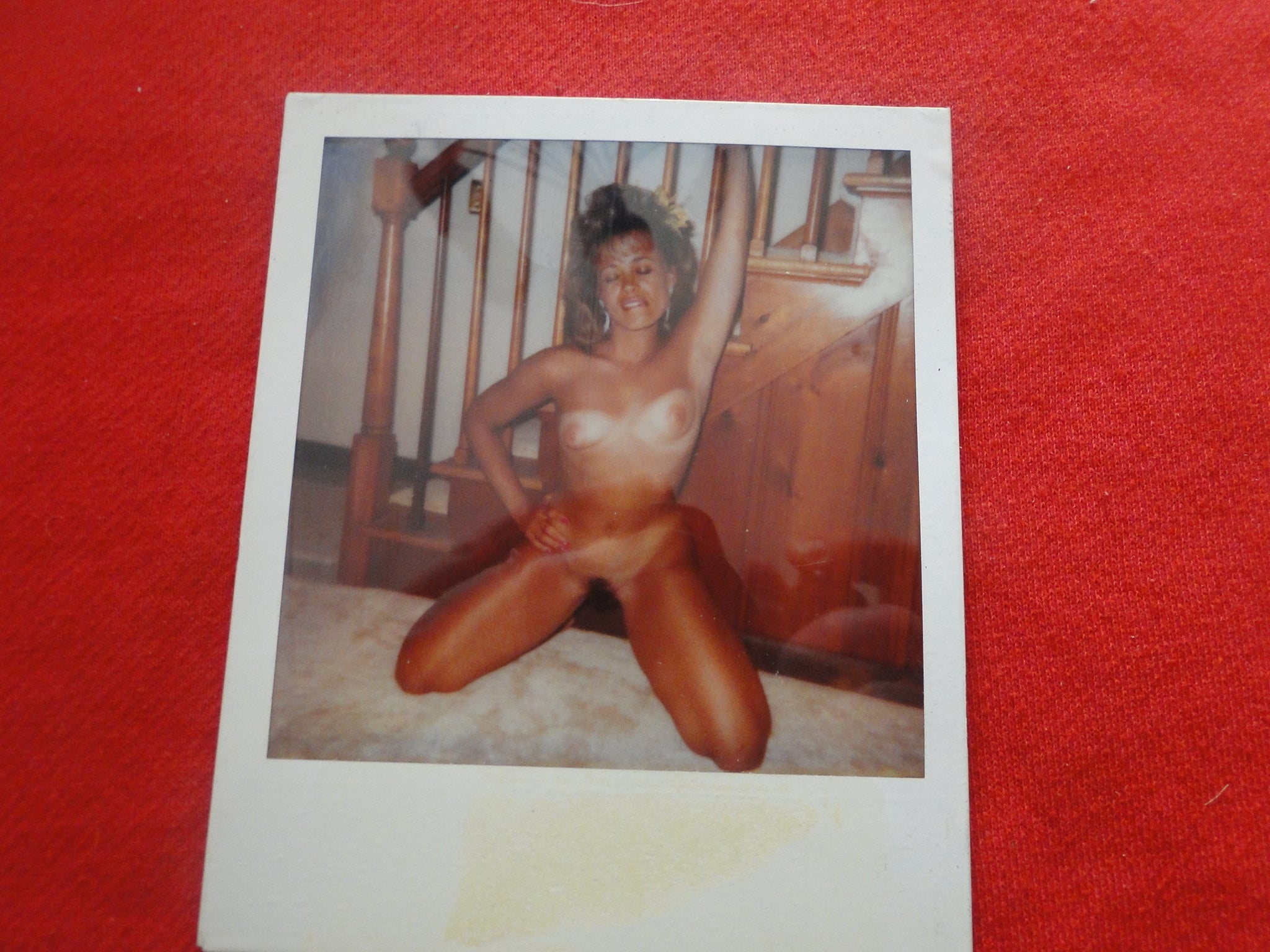 Vintage 1980s Nude Erotic Sexy Polaroid Nude Woman Photo Hispanic Hone –  Ephemera Galore