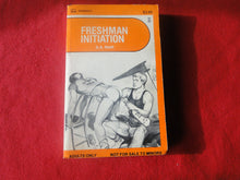 Load image into Gallery viewer, Vintage Adult Paperback Novel/Book Gay Interest Freshman Initiation D.A. Scott    PB1
