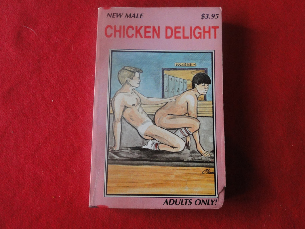 Vintage Adult Paperback Novel/Book Gay Interest Chicken Delight      PB1