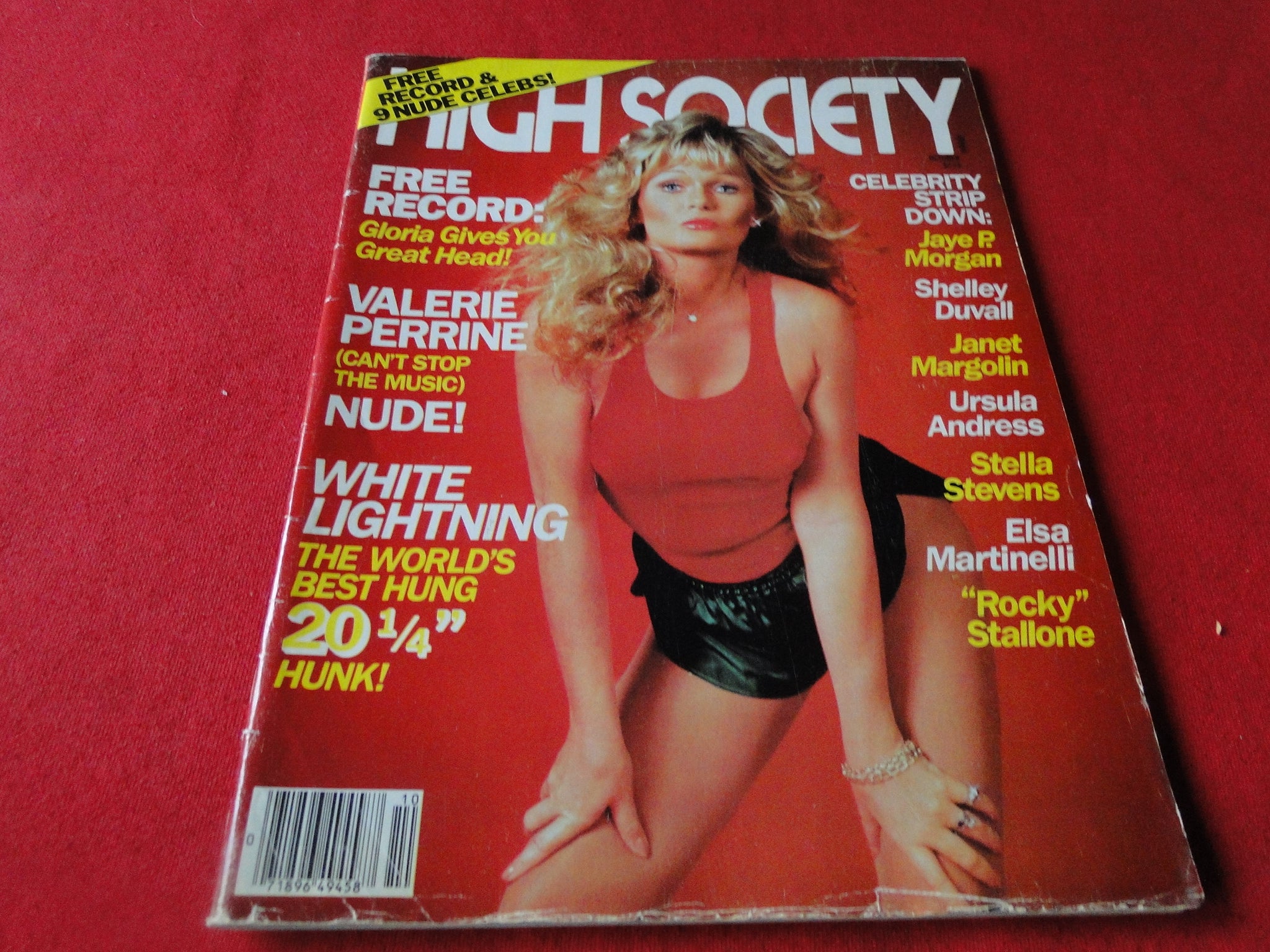 Vintage Nude Erotic Sexy Adult Magazine High Society Oct. 1980 JB15 –  Ephemera Galore