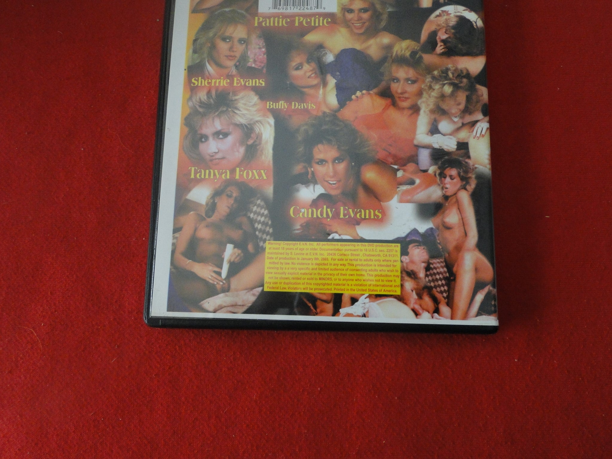 Vintage Adult Erotic Sexy Porn XXX DVD Movie Behind The Back Door Cand –  Ephemera Galore