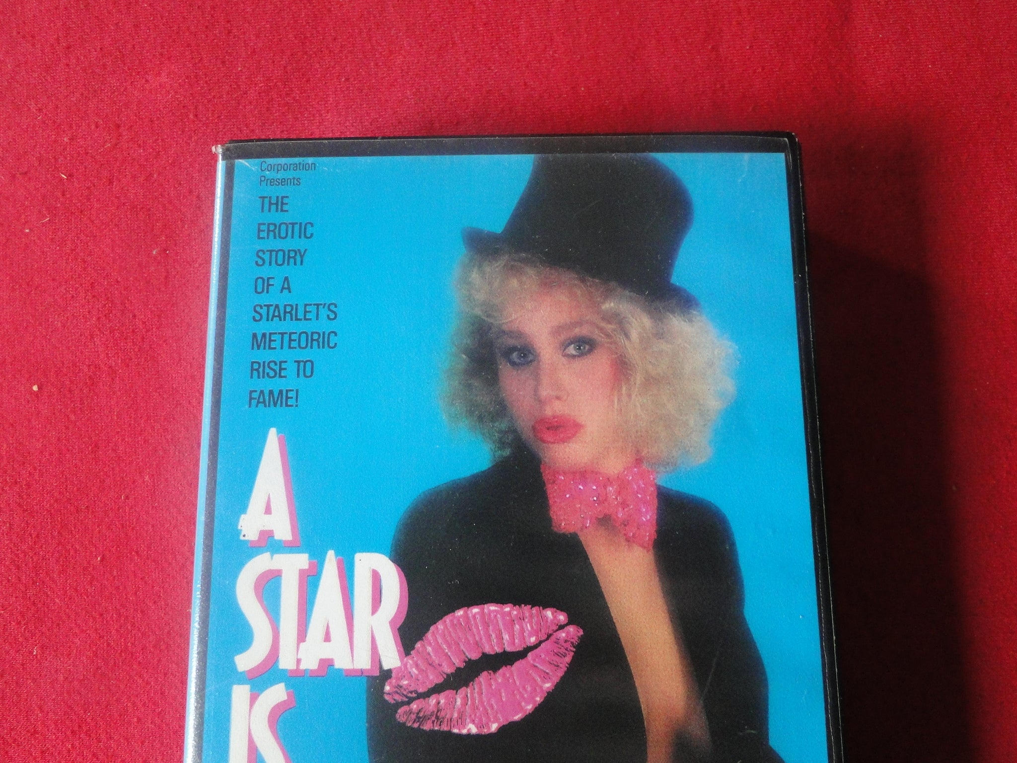 Vintage Adult XXX VHS Porn Tape Movie A Star Is Porn Bunny Bleu Heathe –  Ephemera Galore