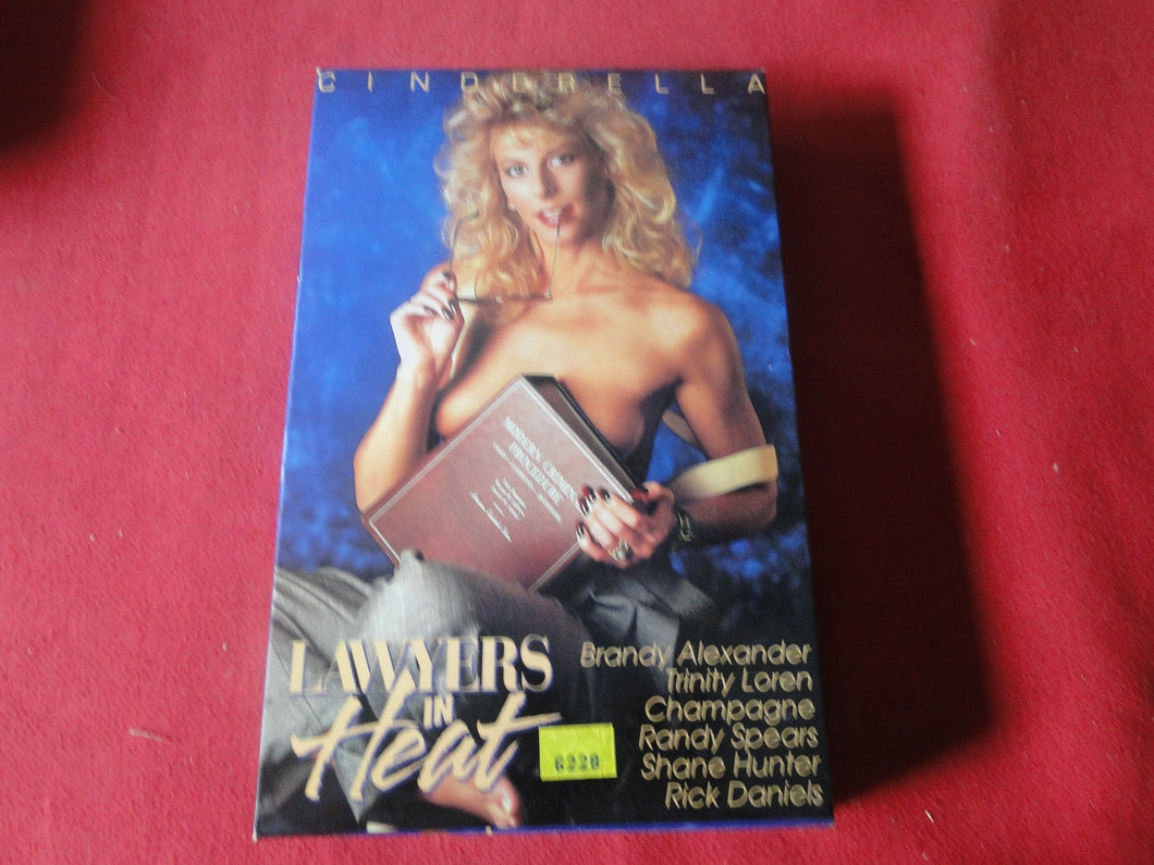 Vintage Adult XXX VHS Porn Tape Movie Lawyers In Heat Trinity Loren X7 –  Ephemera Galore