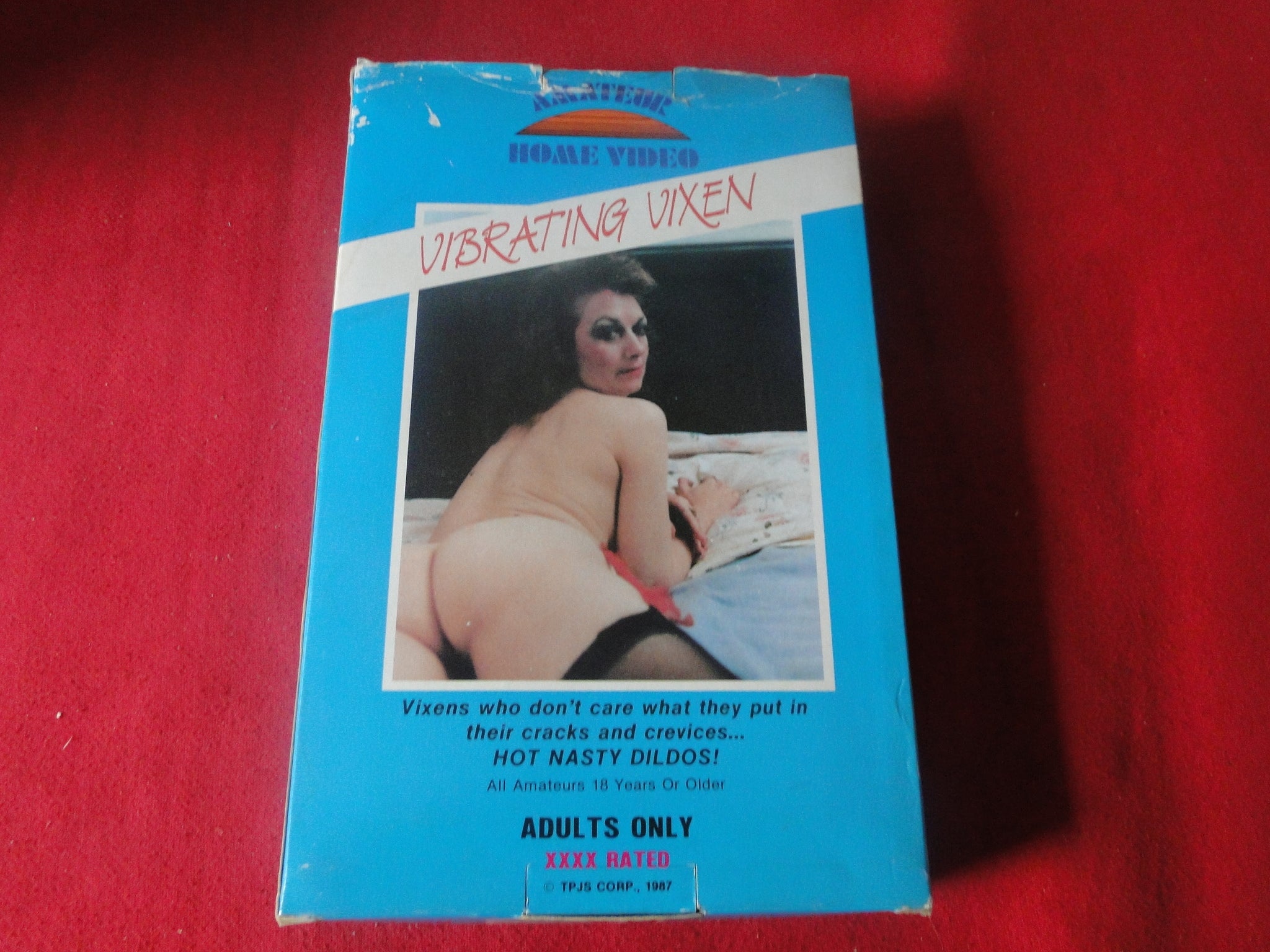 Vintage Adult XXX VHS Porn Tape Movie Vibrating Vixen X7 – Ephemera Galore