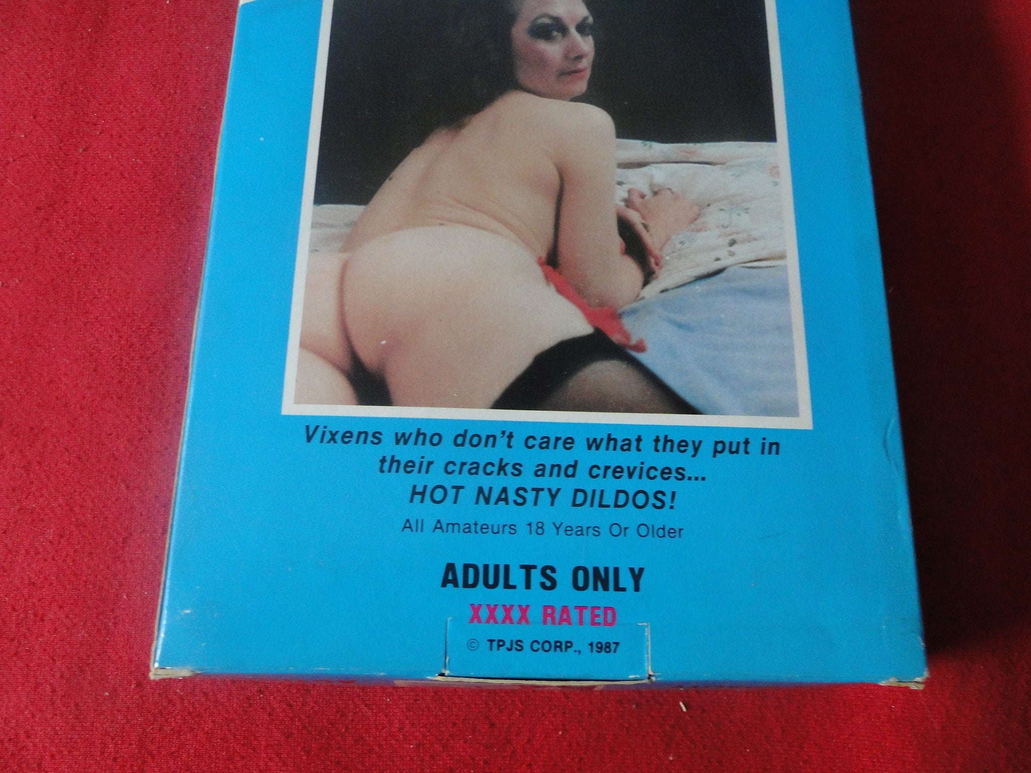 Vintage Adult XXX VHS Porn Tape Movie Vibrating Vixen X7 – Ephemera Galore