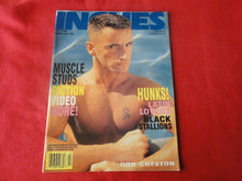 Load image into Gallery viewer, Vintage Adult Erotic Sexy Magazine Gay Interest Inches February 1993     JB26
