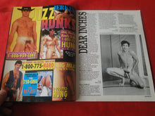 Load image into Gallery viewer, Vintage Adult Erotic Sexy Magazine Gay Interest Inches June 1993         K
