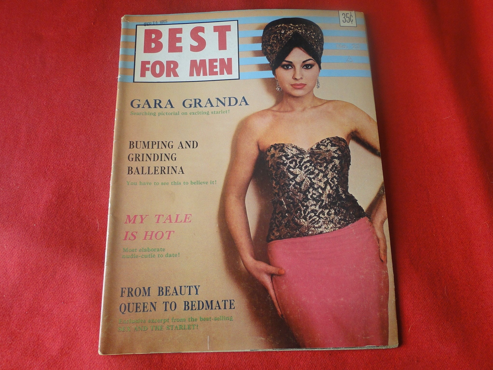 Vintage Nude Erotic Sexy Adult Magazine Best For Men September 1965 JB –  Ephemera Galore