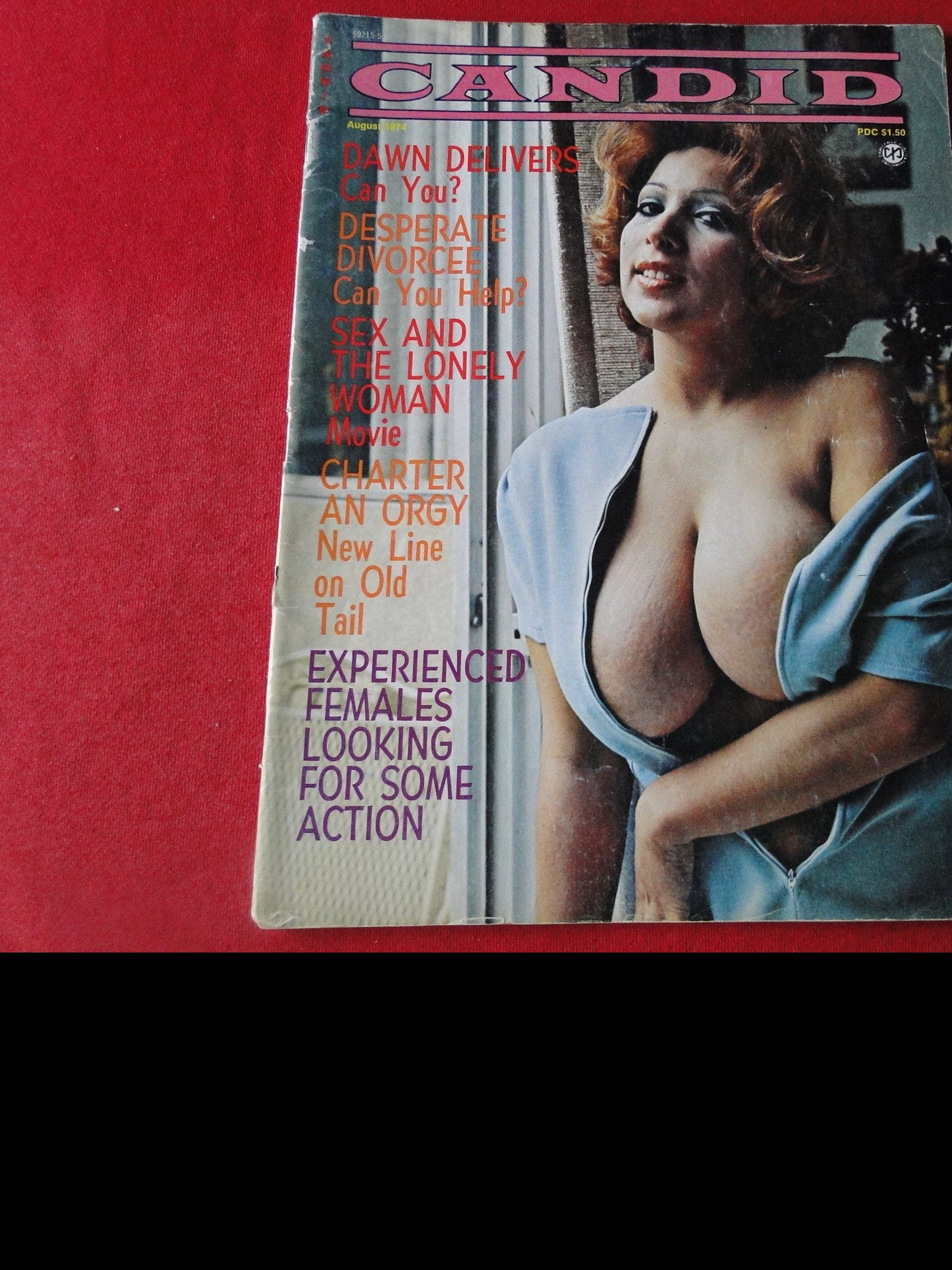 Vintage Nude Erotic Sexy Adult Magazine Candid August 1974 JB16 – Ephemera  Galore