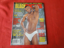 Load image into Gallery viewer, Vintage Adult Erotic Sexy Magazine Gay Interest Black Inches October 1998       K
