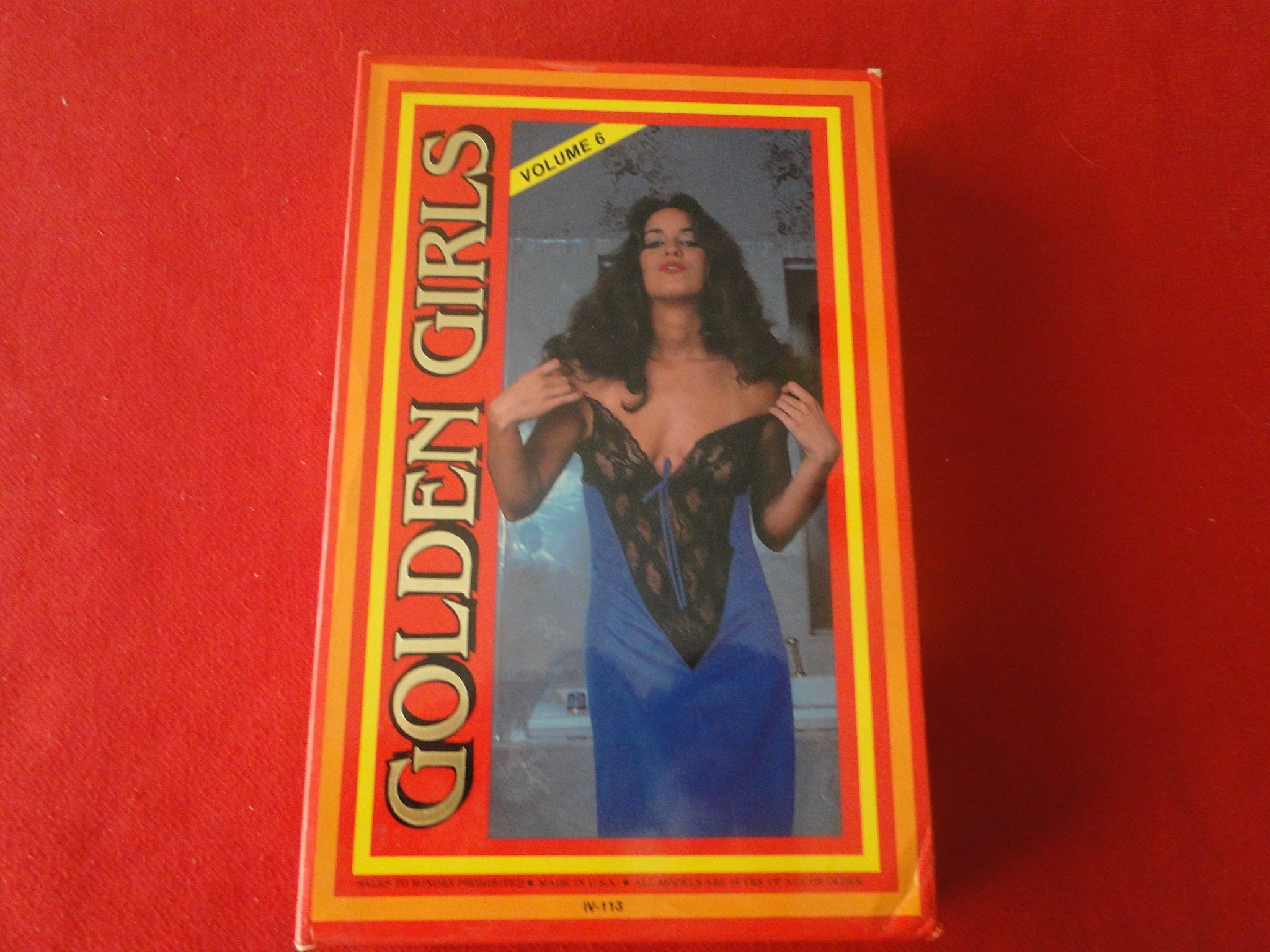 Vintage Adult XXX VHS Porn Tape X-Rated Movie Golden Girls Vol. 6 1982 –  Ephemera Galore